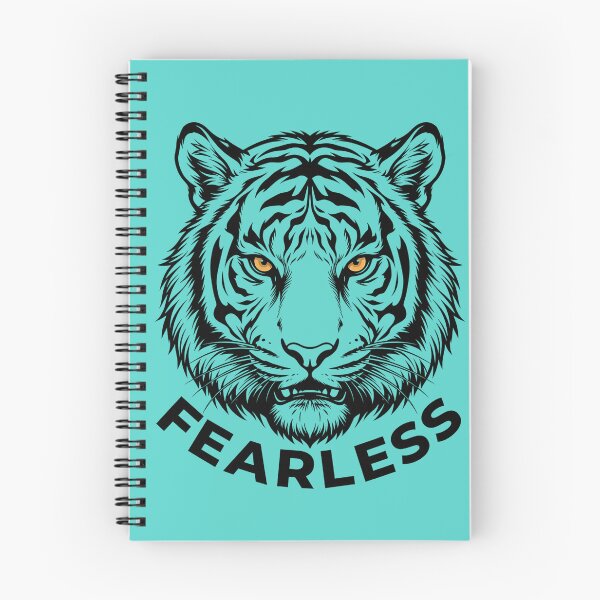 Item preview, Fearless Tiger Bold Tiger Vector Typography designed and sold by Utopian-Magic.