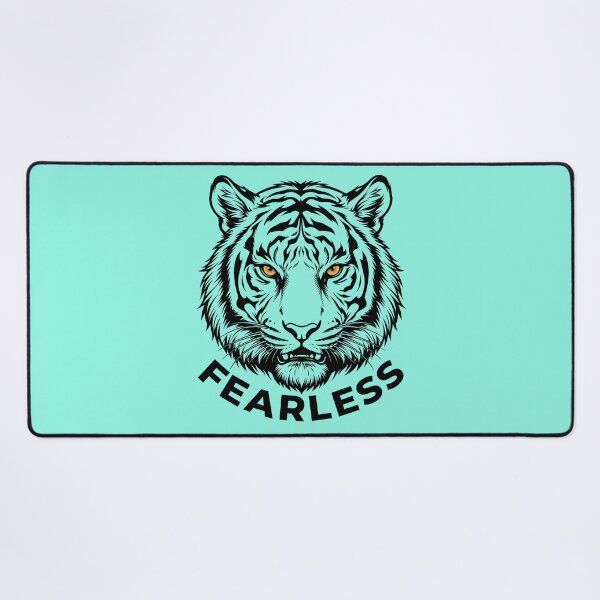 Item preview, Fearless Tiger Bold Tiger Vector Typography designed and sold by Utopian-Magic.
