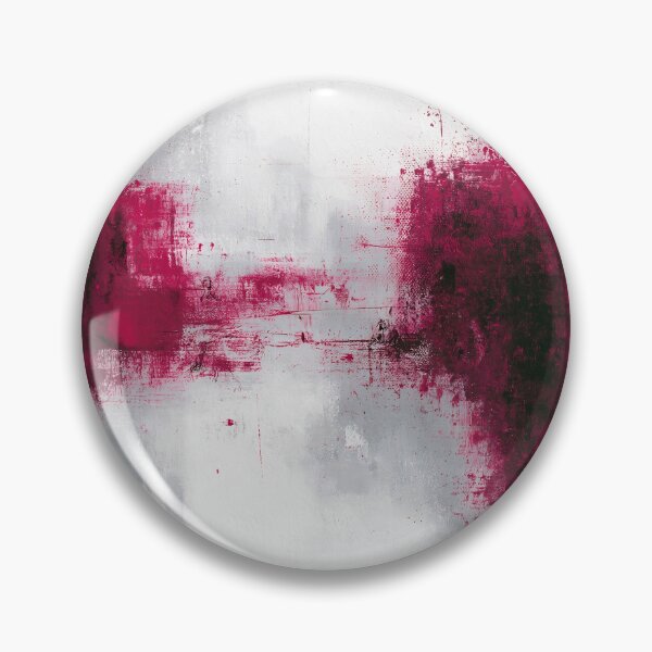 Item preview, Deep Magenta Abstract Expressionist Art - Textured Red Palette No.3 designed and sold by SlowRegardArt.