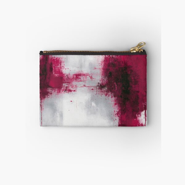 Item preview, Deep Magenta Abstract Expressionist Art - Textured Red Palette No.3 designed and sold by SlowRegardArt.