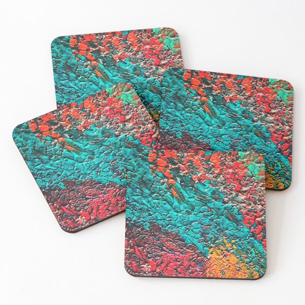 Item preview, Abstract Colorful Acrylic Painting designed and sold by Mabocoh.