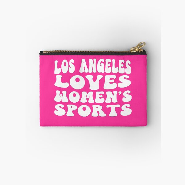 Item preview, Los Angeles Loves Women's Sports Groovy White designed and sold by coffeepolicy.