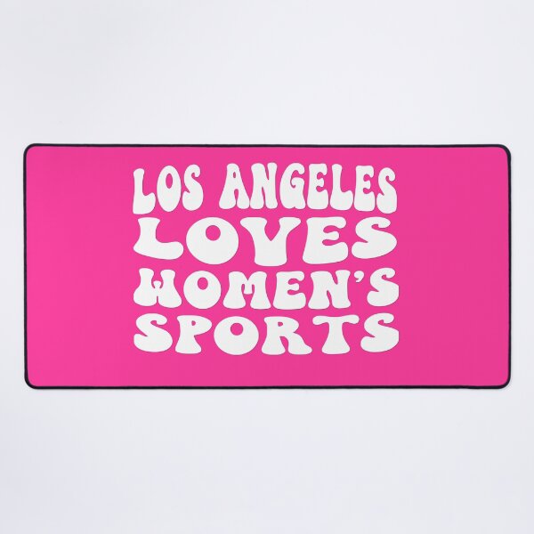 Item preview, Los Angeles Loves Women's Sports Groovy White designed and sold by coffeepolicy.