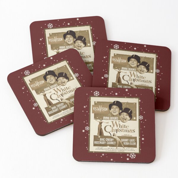 Item preview, White Christmas Sepia Festive designed and sold by Normbot2000.