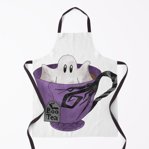 Item preview, Boo Tea! Cute Ghostie in a teacup designed and sold by Ink and Mana.