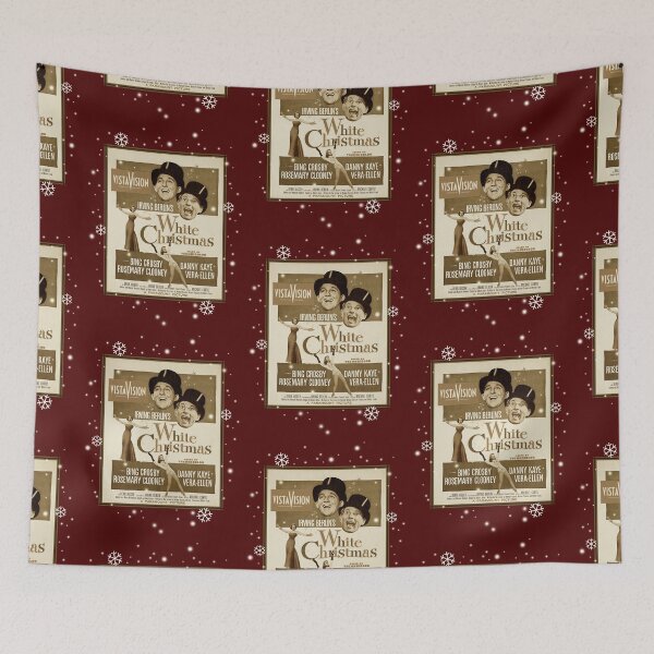Item preview, White Christmas Sepia Festive designed and sold by Normbot2000.