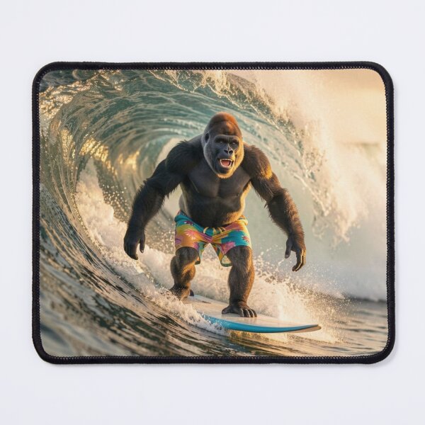 Item preview, Gorilla Surfing designed and sold by Kirrindy Designs.