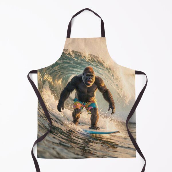 Item preview, Gorilla Surfing designed and sold by Kirrindy Designs.