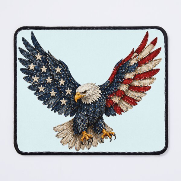 Item preview, Patriotic American Flag Eagle designed and sold by Eclectic Monkey.
