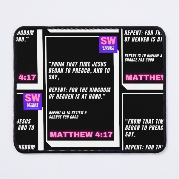 Item preview, Matthew 4:17 designed and sold by streetwords.