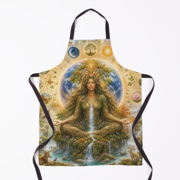 Item preview, Gaia Mother Earth Nature Goddess designed and sold by AnalajiaDesigns.