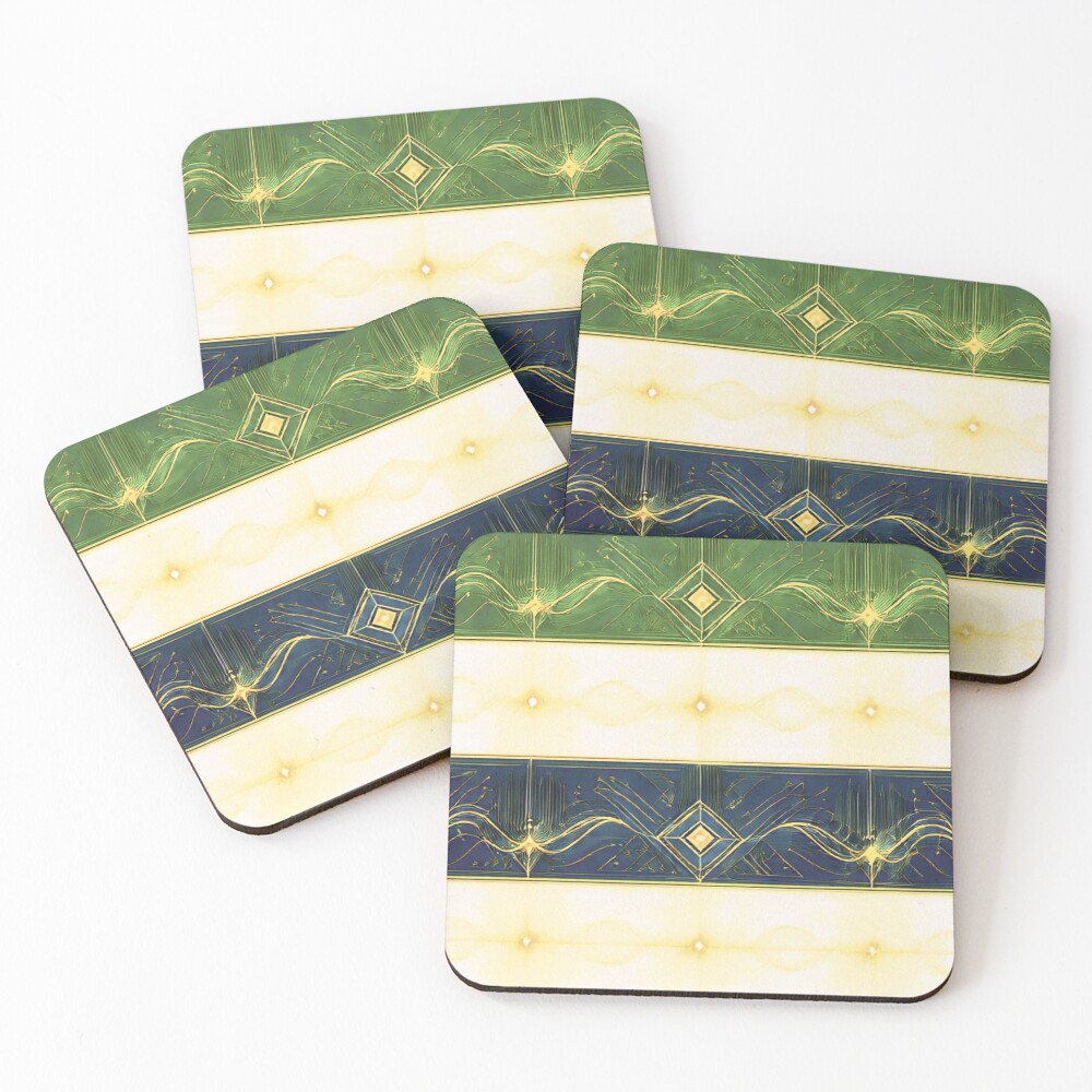 Item preview, Coasters (Set of 4) designed and sold by Cosmocharis.