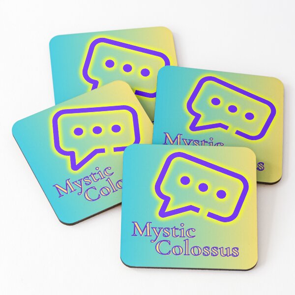Item preview, mystic colossus logo sticker 01 designed and sold by drproximo.
