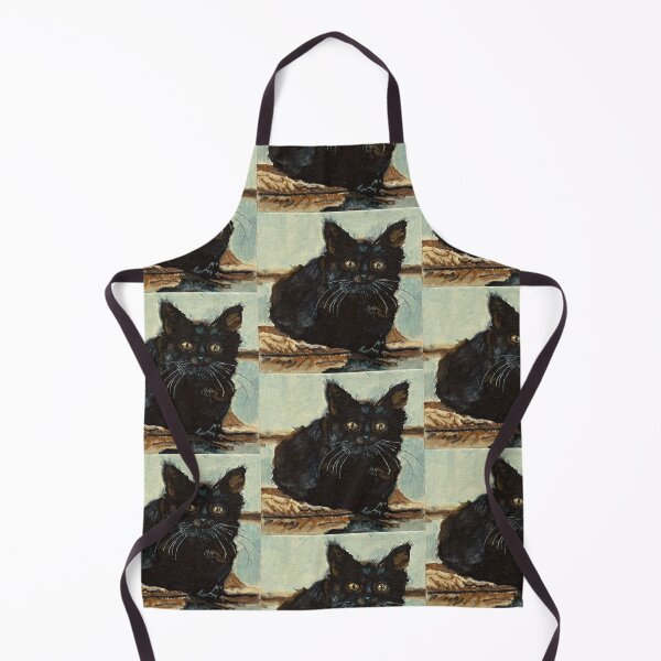 Item preview, Little furry black cat designed and sold by Watershadow.