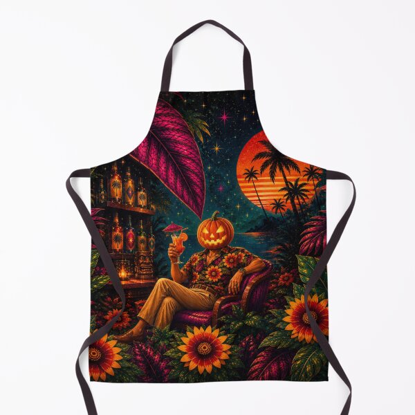 Item preview, Headless Horseman Tropical Cocktail - Gothic Fantasy Lounge Art designed and sold by TheHorsemanRidesAgain.