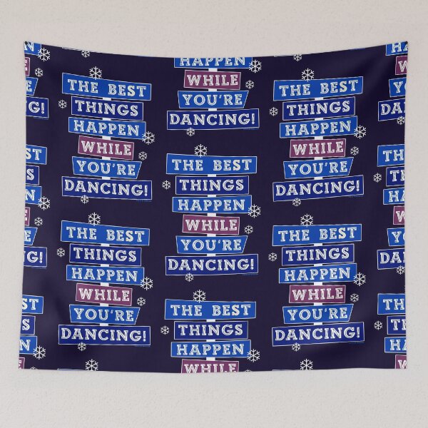 Item preview, Retro Dancing Blue designed and sold by Normbot2000.