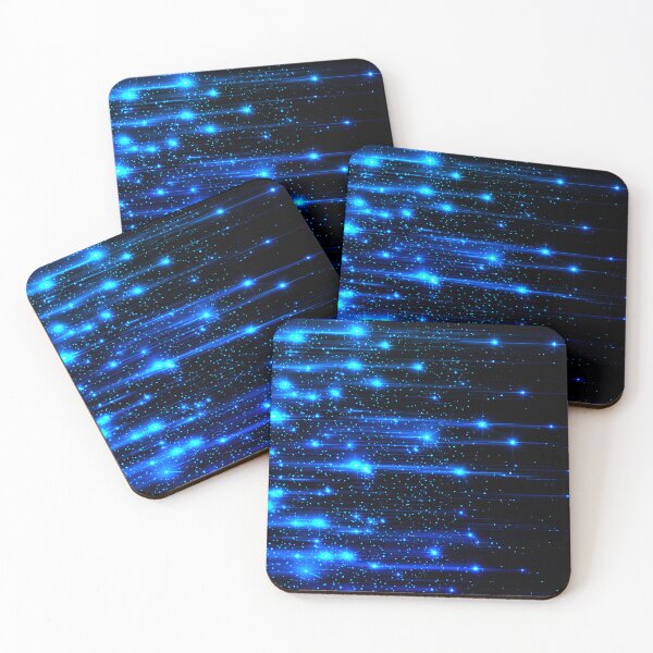 Item preview, Blue Light Speed Starfield Abstract Background designed and sold by Exodoi.