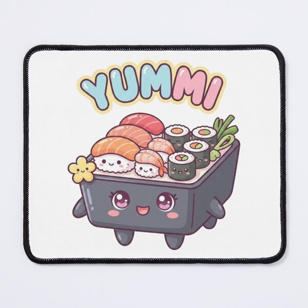 Item preview, YUMMI – Cute Kawaii Sushi Food Design designed and sold by morning sun.