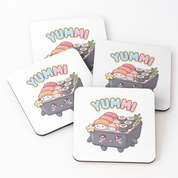 Item preview, YUMMI – Cute Kawaii Sushi Food Design designed and sold by morning sun.