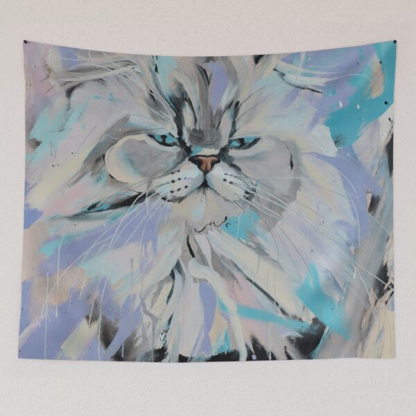 Item preview, Samson the Cat (multicolor) designed and sold by WeaveSphere.