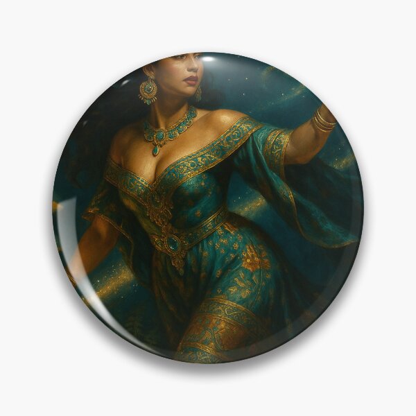Item preview, Comet Bruja — Celestial Latina Witch Art designed and sold by PixelBrujeria.