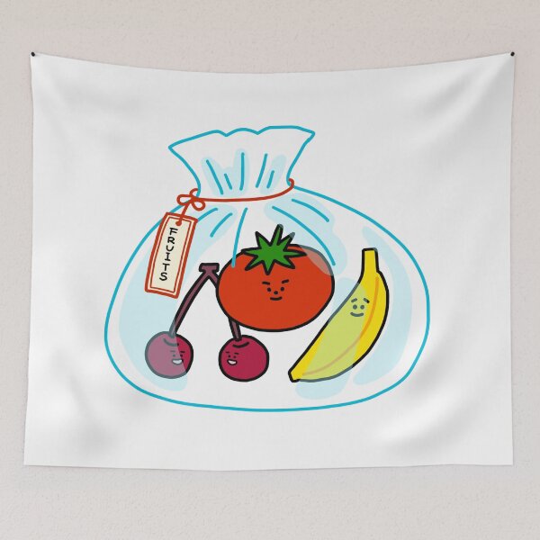 Item preview, Fruits guys in the plastic bag designed and sold by superbaechoo.