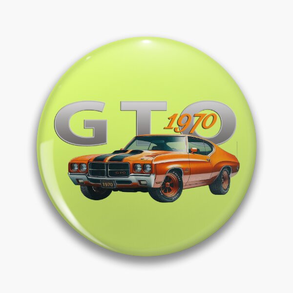 Item preview, ORANGE 1970 GTO, AMERICN MUSCLE CARS designed and sold by classic car craze.