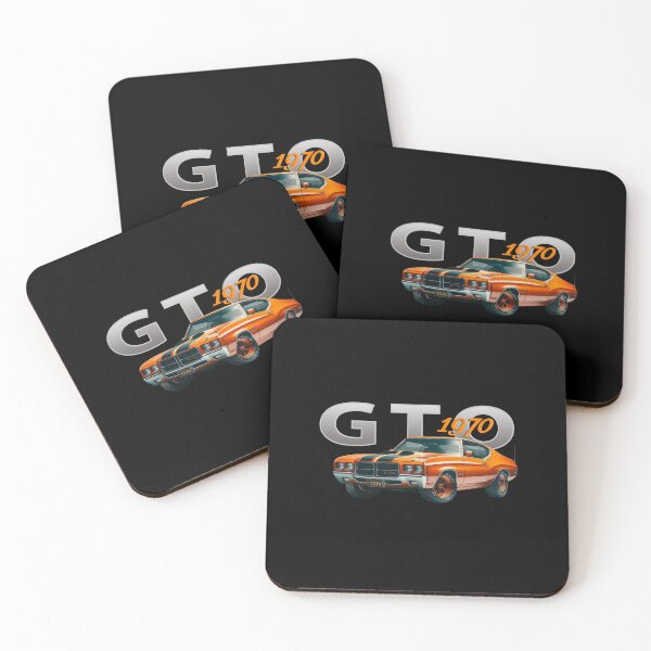 Item preview, ORANGE 1970 GTO, AMERICN MUSCLE CARS designed and sold by classic car craze.
