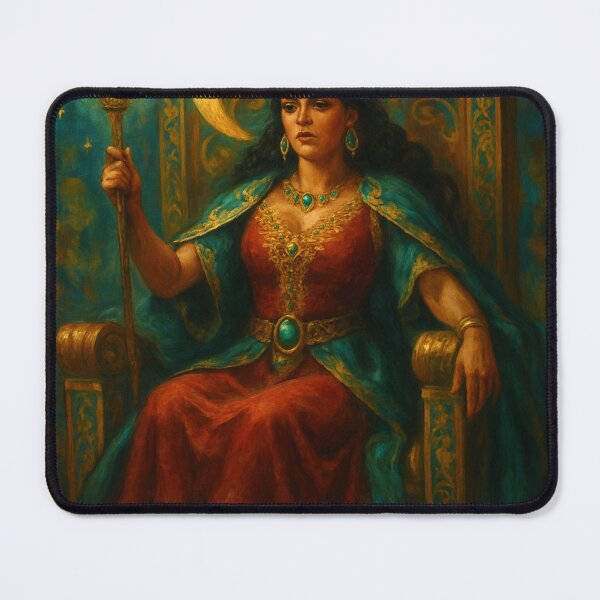 Item preview, Latina Moon Mage Queen — Celestial Goddess Art designed and sold by PixelBrujeria.