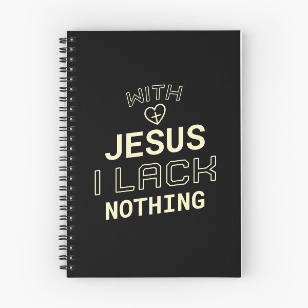 Item preview, With Jesus I lack nothing designed and sold by GoodNews.365.