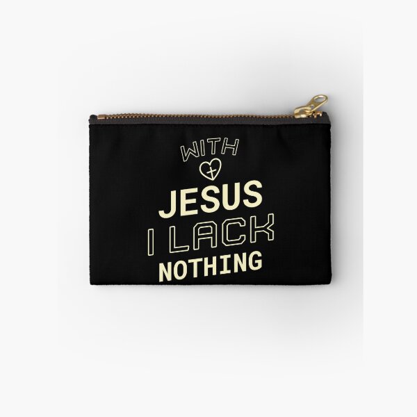 Item preview, With Jesus I lack nothing designed and sold by GoodNews.365.