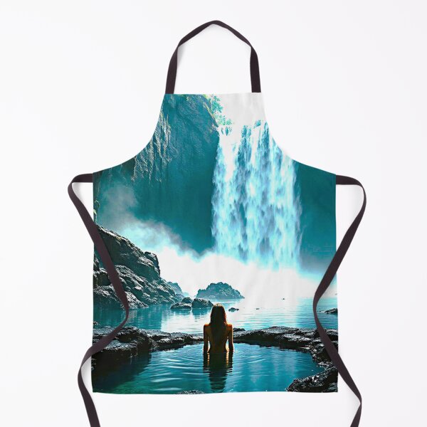 Item preview, “Serenity Beneath the Falls” designed and sold by Amber-Lee-Art.