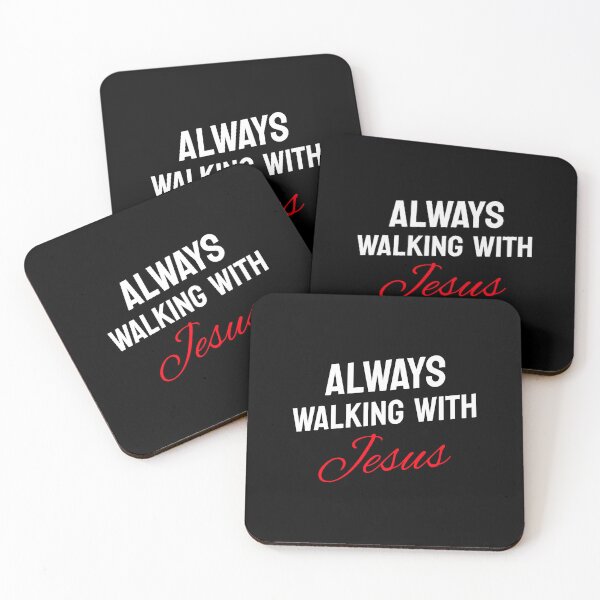 Item preview, Always walking with Jesus designed and sold by GoodNews.365.