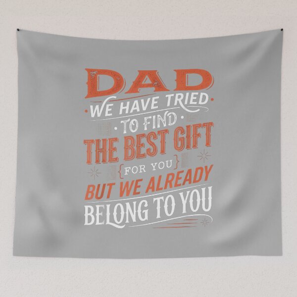Item preview, Fathers Day Shirt from Daughters Sons Wife Kids for Daddy_2 designed and sold by ArleneRowe.
