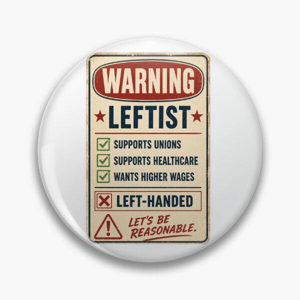 Item preview, Leftist not Left handed white designed and sold by xo edmo.