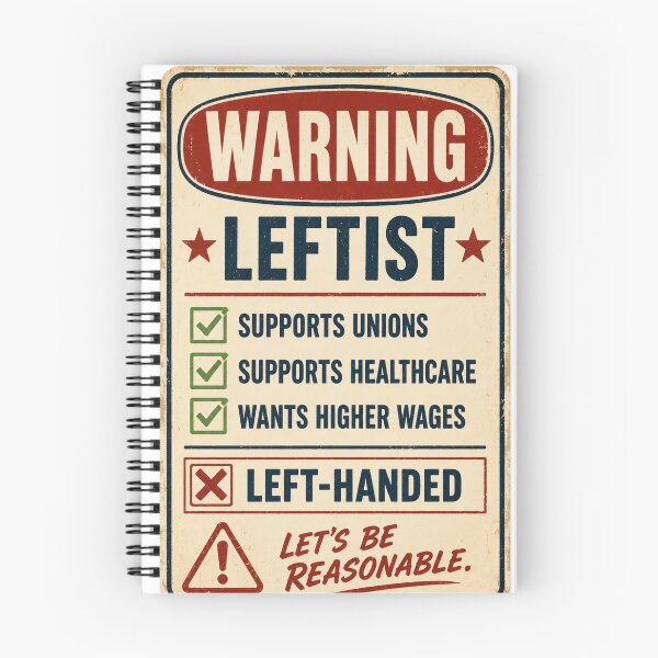Item preview, Leftist not Left handed white designed and sold by xo edmo.