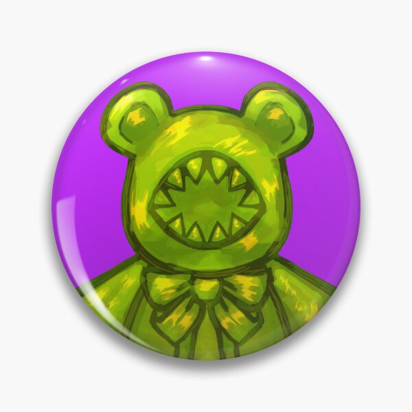 Item preview, Tooth Filled Gummy Bear designed and sold by roni-and-rye.
