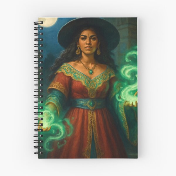 Item preview, Jade Magic Bruja — Latina Witch Art designed and sold by PixelBrujeria.