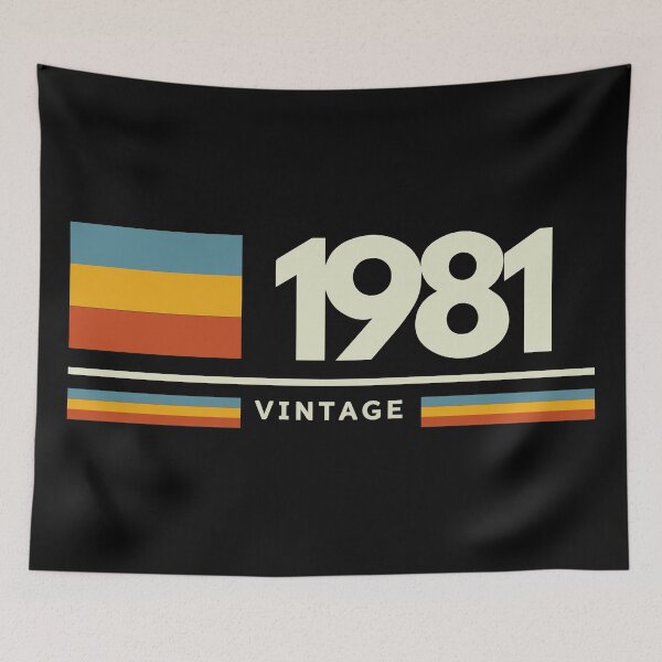 Item preview, Vintage 1981 - Retro Inspired Tee designed and sold by TobinHood.