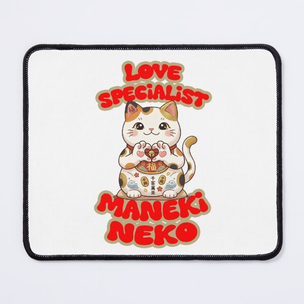 Item preview, A Lucky Cat Specializing in Love / Maneki neko / designed and sold by LOVEARTDESIGN.