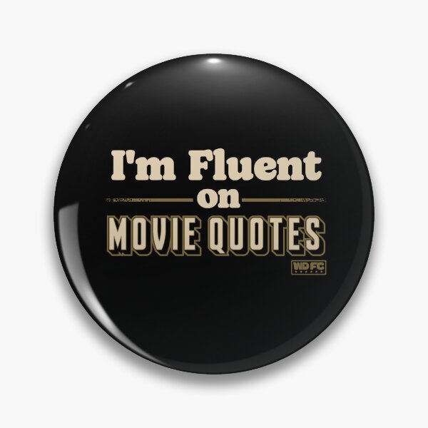 Item preview, I Speak Fluent Movie Quotes designed and sold by World Domination For Cats ®.