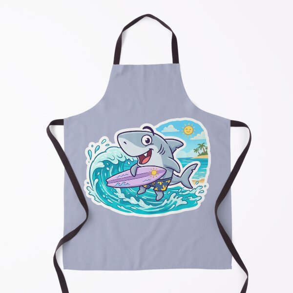 Item preview, Cool surfing shark designed and sold by Kiraguapa.