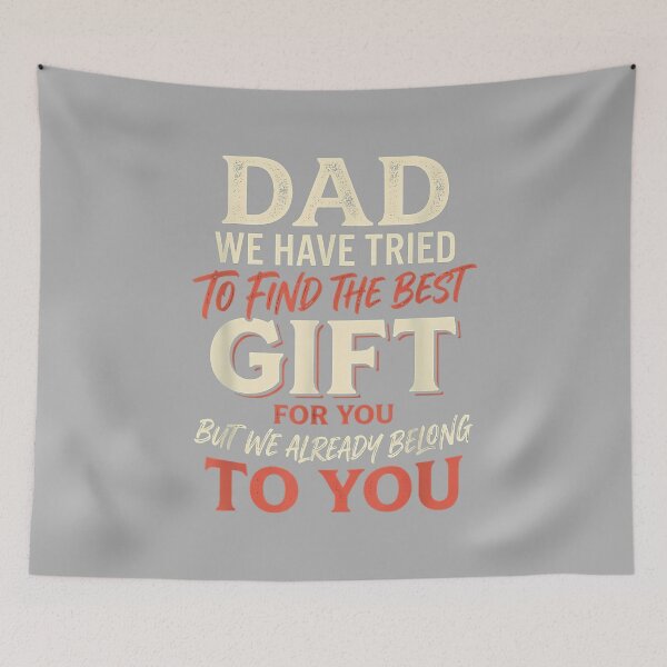 Item preview, Fathers Day Shirt from Daughters Sons Wife Kids for Daddy designed and sold by ArleneRowe.