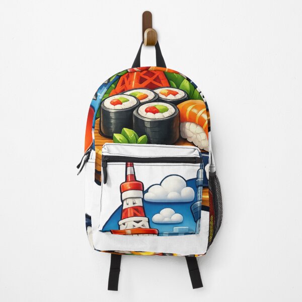 Item preview, Japanese Sushi Capital Cityscape Art designed and sold by Dresut.