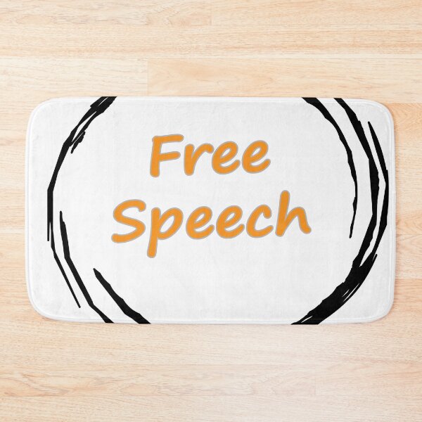 Item preview, Free Speech designed and sold by CivilizedNotion.