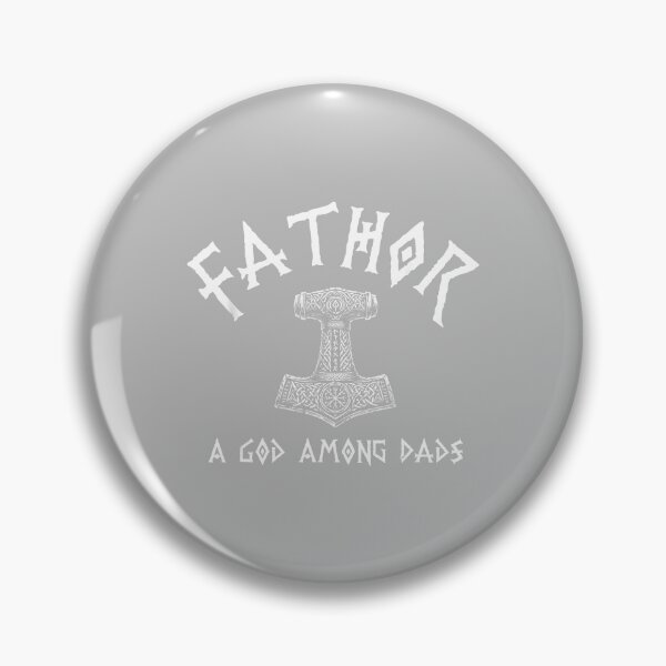 Item preview, Fathor A God Among Dads - Viking Dad Norse Mythology designed and sold by ArleneRowe.