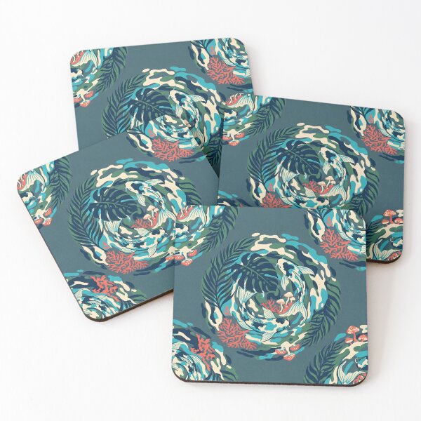Item preview, Koi Jungle Flow designed and sold by DreamCapsules.