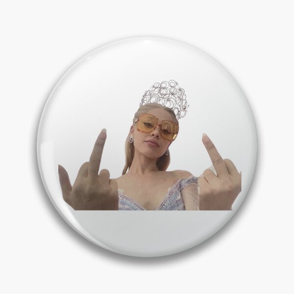 Item preview, ariana grande glinda middle finger meme designed and sold by sneakyraptor44.