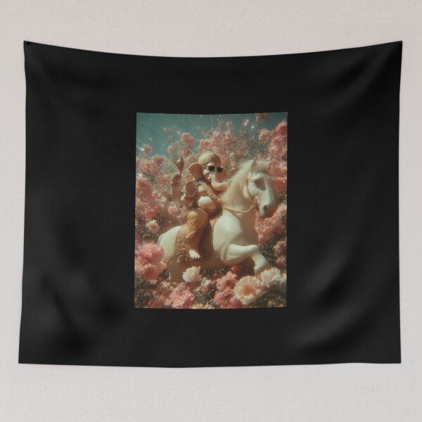 Item preview, Ganesha Bloom Vision Gentle Divine Rider Dreamy Art designed and sold by PANNARUK THAILAND.
