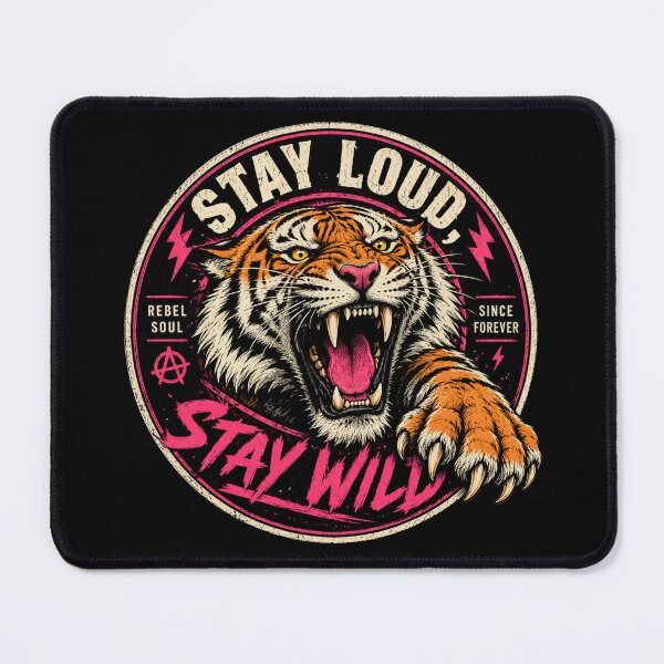 Item preview, Stay Loud, Stay Wild designed and sold by RisingWolfStudio.